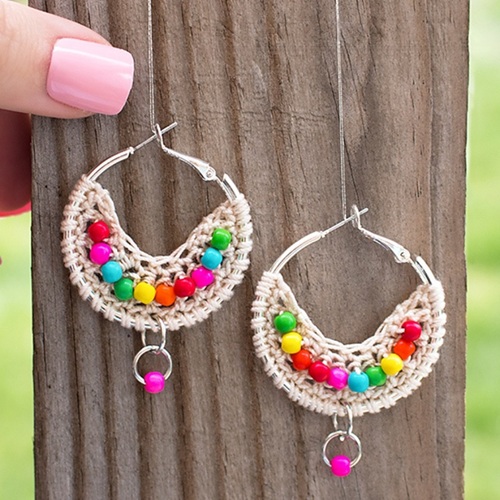 Boho Beaded earring