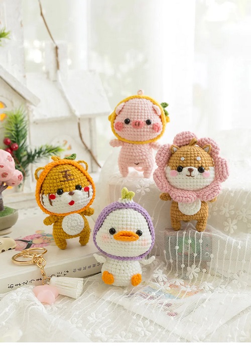 Cartoon Animal Pendants