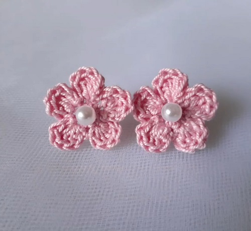 Easy 5-Petal flower Stud