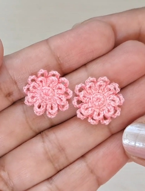 Tiny Floral Earrings
