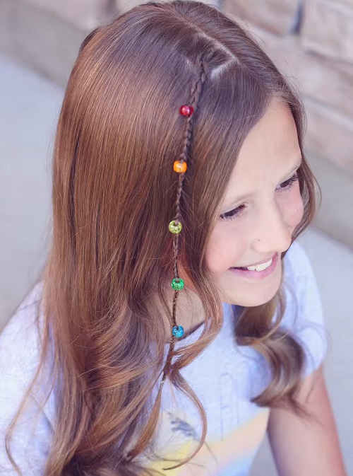 How to add BEADS to a BRAID! | Beaded Braid | Brown Haired Bliss