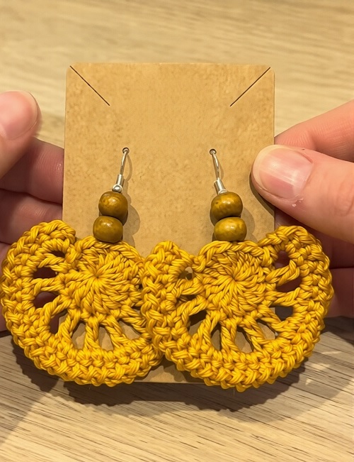 Easy and Fast Crochet Boho Earrings