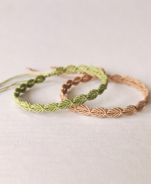 DIY Leaf 🌿 Bracelet Ideas| How To Make Bracelet At Home| Creation&you