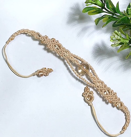 HOW TO MAKE MICRO MACRAME BRACELETS TUTORIAL - MYOW 144