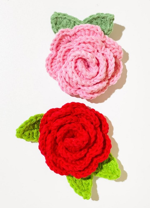 Easy Crochet Camellia Rose Tutorial – Make Your Own Flower Brooch, Hairpin or Brooch for Gifts
