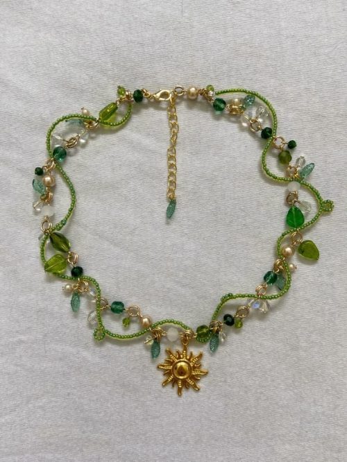 Beautifull Beaded Loop Necklace