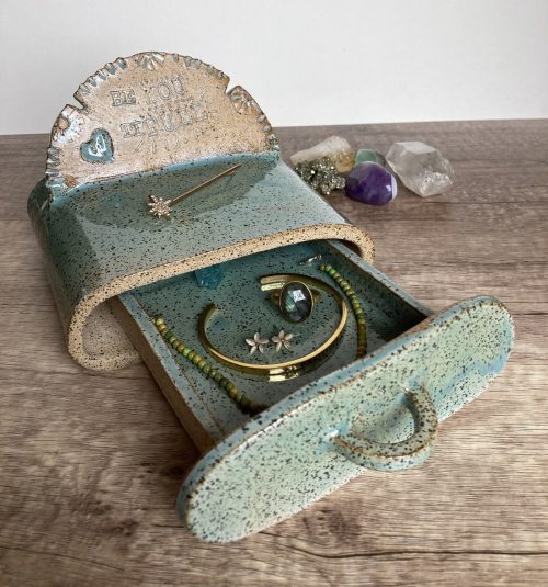 Unique Clay Trinket Dish