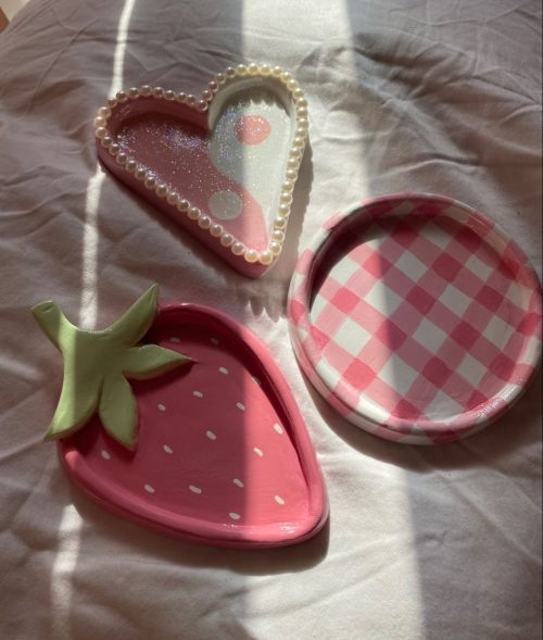 Unique Clay Trinket Dish