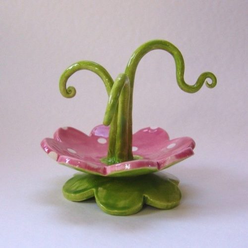 Unique Clay Trinket Dish