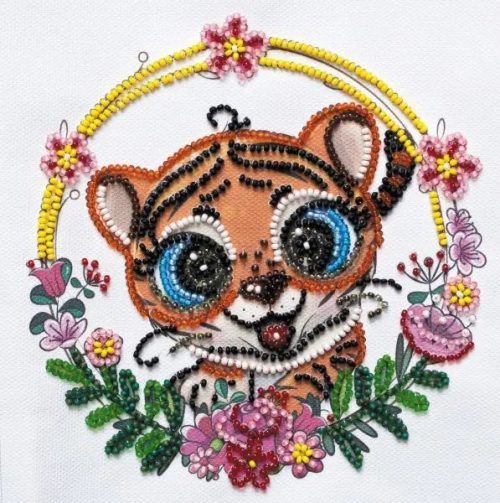 Unique Beaded Embroidery Animals Patterns