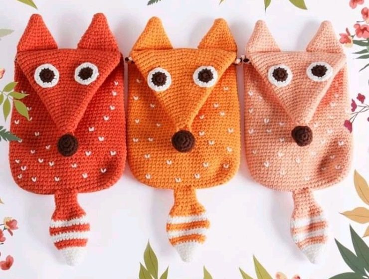 Stylist Crochet Fox Bag Patterns Ideas