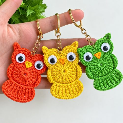 Unique Crochet Owl keychain Patterns ideas