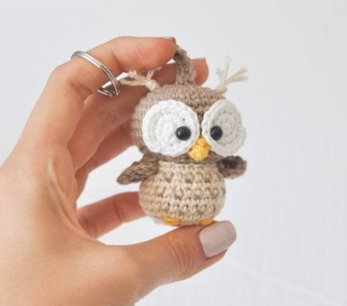 Unique Crochet Owl keychain Patterns ideas