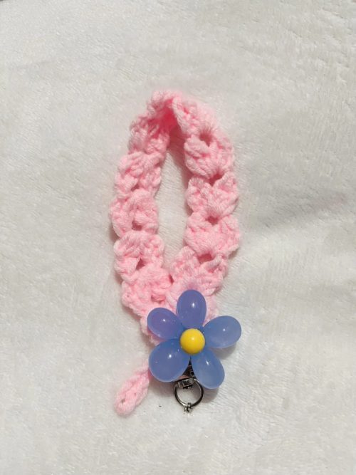 beautiful crochet phone charms