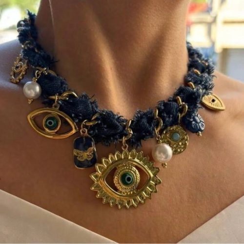 Beautiful Denim jewellry design