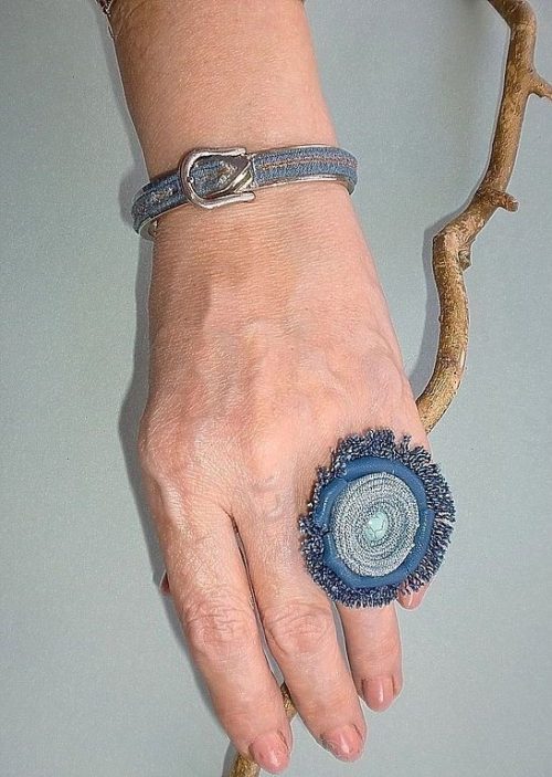Beautiful Denim jewellry design