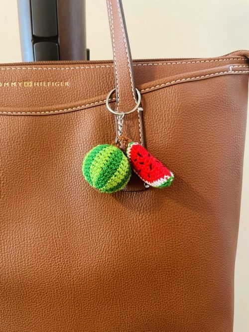 beautiful unique mini crochet bag charms